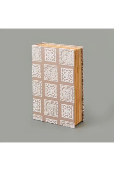 ASPARTAM Deco La Vie Boheme Dekoratif Kutu - Bej - 19,5x12x5 cm ürün görseli 1