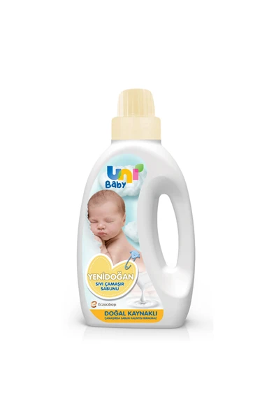 Uni Baby Yenidoğan Sıvı Çamaşır Sabunu 1500 ml (5 ADET) ürün görseli 1