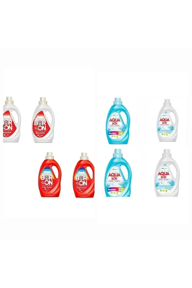 ETİ MADEN Doğal Mineralli Sıvı Çamaşır Deterjanı 4 Adet Renkliler 4 Adet Beyazlar Için ürün görseli 1