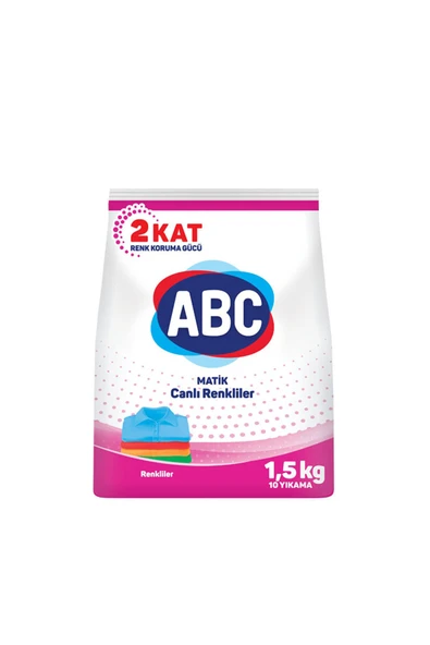 ABC 3 ADET Matik 1,5 kg Color Renkliler - Resim 2