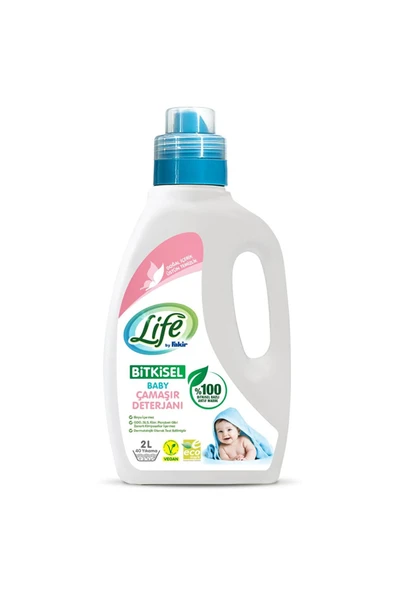 Fakir Life by Baby Bitkisel Çamaşır Deterjanı 2000ml (2 ADET) ürün görseli 1