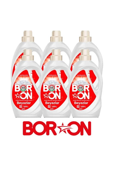 ETİ MADEN DOĞAL MİNERALLİ SIVI ÇAMAŞIR DETERJANI BEYAZLAR İÇİN 6 ADET 156 YIKAMA ürün görseli 1