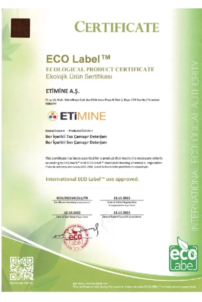 ETİ MADEN DOĞAL MİNERALLİ SIVI ÇAMAŞIR DETERJANI RENKLİ VE BEYAZLAR İÇİN 52 YIKAMA+ BULAŞIK DETERJANI - Resim 2