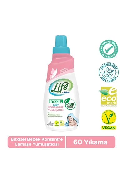 Fakir Life by Baby %100 Bitkisel Konsantre Yumuşatıcı 1500 ml (60 yıkama) (3 ADET) - Resim 2