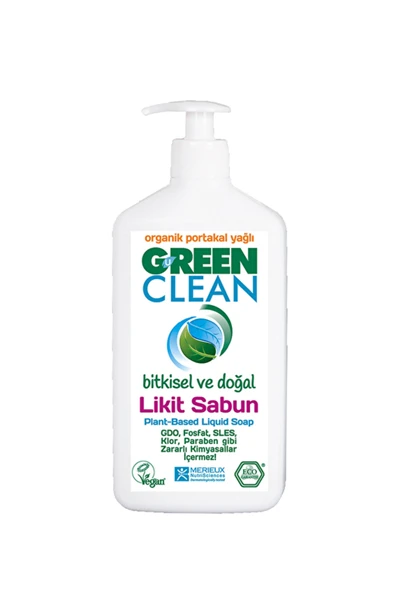 Green Clean 2 ADET Bitkisel Likit Sabun 500 ml ürün görseli 1