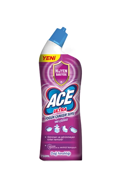 ACE 3 ADET Ultra Çamaşır Suyu Powerjel 750 ml Ferahlık Etkisi ürün görseli 1