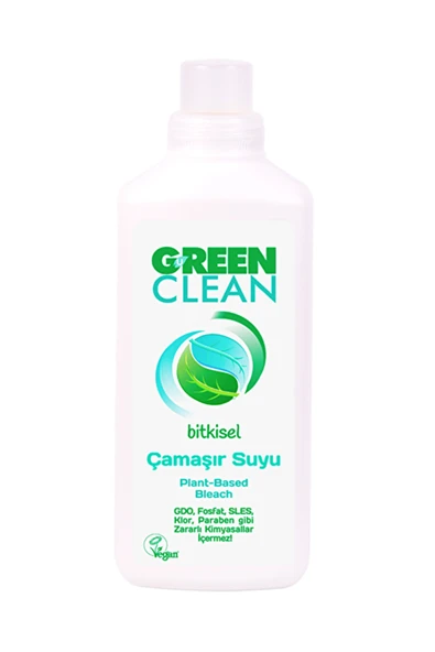 Green Clean 2 ADET Green Clean Bitkisel Çamaşır Suyu 1000 ml ürün görseli 1