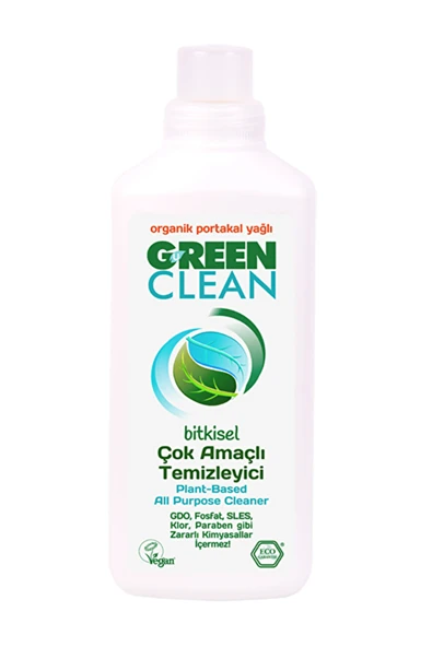Green Clean 2 ADET Green Clean Bitkisel Çok Amaçlı Temizleyici 1000 ml ürün görseli 1