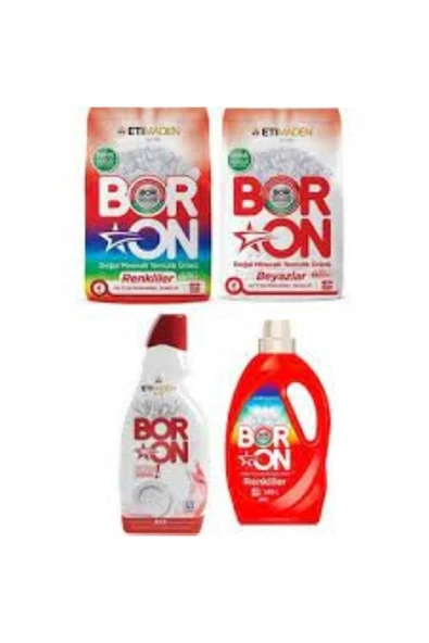 Boron Renkliler Için Toz Beyazlar Için Toz Renkliler Için Sıvı Deterjan Sıvı Bulaşık Deterjanı ürün görseli 1