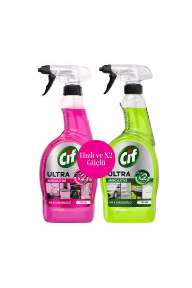 Cif Ultra & Sakura 750 Ml - İkili Paket 3 ADET ürün görseli 1