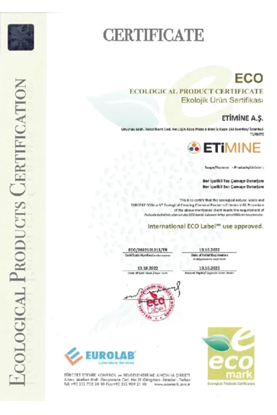 ETİ MADEN DOĞAL SIVI ÇAMAŞIR DETERJANI BORON BEYAZLAR İÇİN 26 YIKAMA+ BORTAM DEZENFEKTAN 500 ML*2 ADET - Resim 2