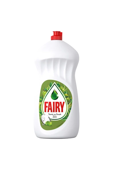 FAİRYTALE 3 ADET Fairy Bulaşık Deterjanı 1500 ml Elma - Resim 2