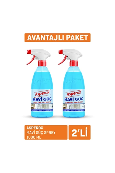 ASPEROX Mavi Güç Sprey 2 x 1L ürün görseli 1