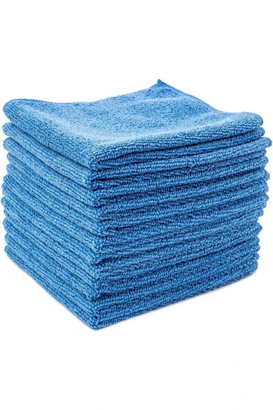 Wilma Çok Amaçlı Mikrofiber Temizlik Bezi Mavi 40X40 Cm - 5 ADET - 230 GSM (3 ADET) ürün görseli 1