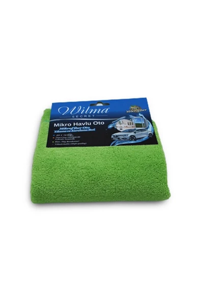 Wilma Mikrofiber Havlu- Büyük Boy 50 X 70 Cm- Yeşil (4 ADET) ürün görseli 1