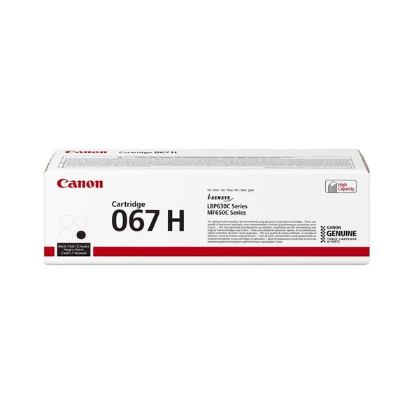 Canon CRG-067H BK Siyah Toner 3.130 Syf. ürün görseli 1