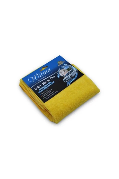 Wilma Mikrofiber Havlu- Büyük Boy 50 X 70 Cm- Sarı (4 ADET) - Resim 2