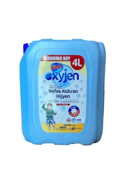 Bingo Cam.Suyu Oxyjen 4l Limon Kokulu 4 Adet ürün görseli 1