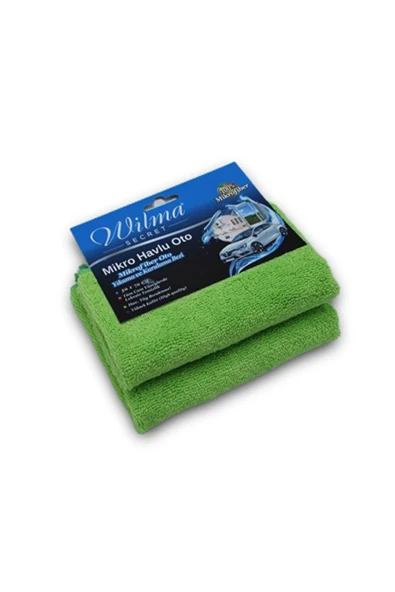 Wilma Mikrofiber Havlu- Büyük Boy 50 X 70 Cm- Yeşil (3 ADET) - Resim 2