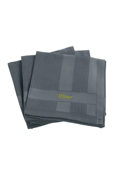Wilma Lotus Mikrofiber Bez 60×40 3 Lü Set Antrasit Temizlik Bezi (2 ADET) ürün görseli 1