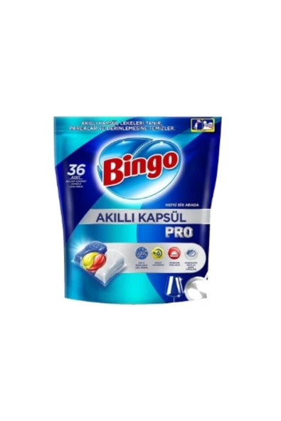 Bingo Bulaşık Kapsülü Akıllı Pro 36'Lı 1 Adet ürün görseli 1