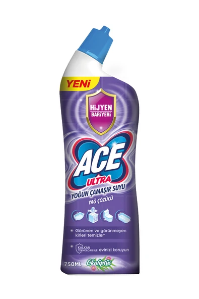 ACE 2 ADET Ace Ultra Çamaşır Suyu Powerjel 750 ml Çiçek Kokulu - Resim 2