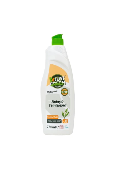 JUST Green Organic Bulaşık Temizleyici 750 Ml 2 ADET ürün görseli 1