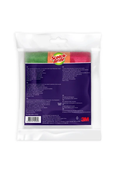 Scotch Brite Mikrofiber Bez 3'lü - Resim 2