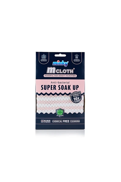 MATMEL Minky Mcloth Süper Emici Kurulama Bezi Pembe ürün görseli 1