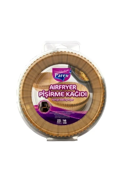 Parex Airfryer Yuvarlak Pişirme Kağıdı 2 Adet ürün görseli 1