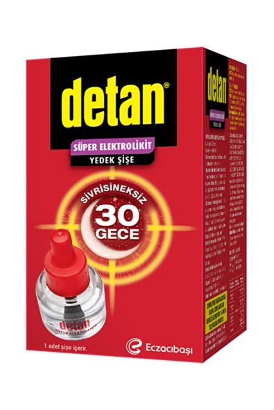 Detan 2 ADET Süper Elektrolikit Yedeği 30 Gece ürün görseli 1
