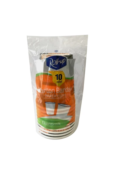 Roll-Up Marka: Kahve Bardağı 8oz 10lu Kategori: Pratik Mutfak Gereçleri ürün görseli 1