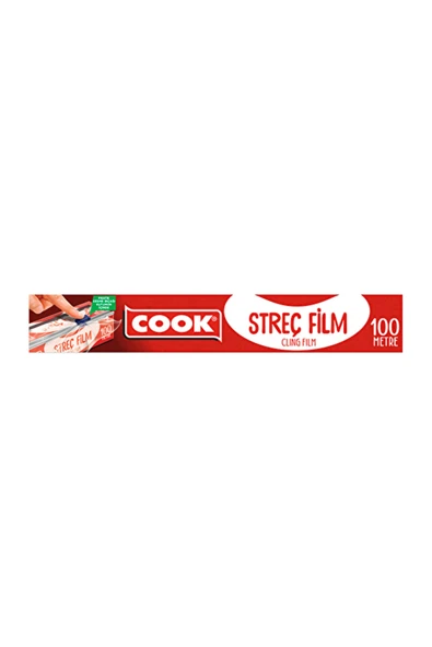 Cookc 2 ADET Cook Streç Film 100 Metre Kesme Bıçaklı ürün görseli 1