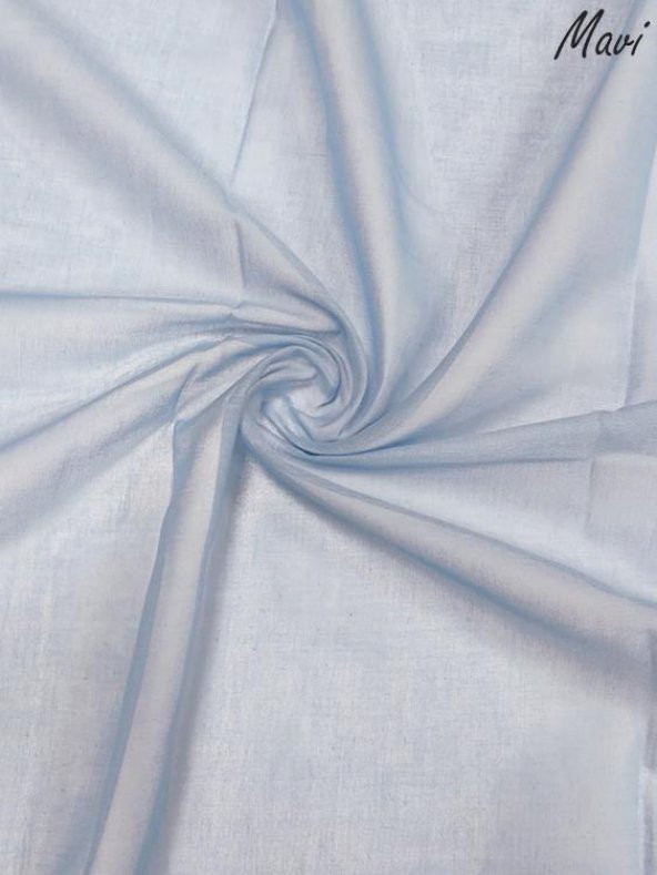 Metrelik Tülbent Pamuklu Yazma Renkli Kumaş 90x100 - 4