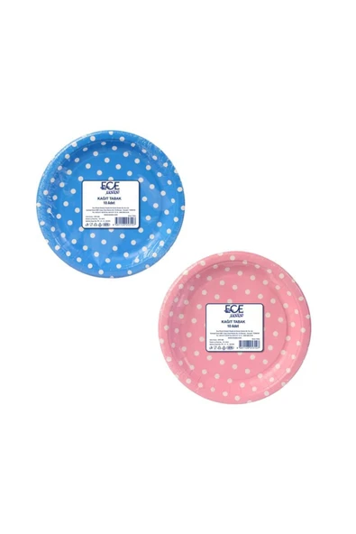 MATMEL Ece Kağıt Tabak 10'lu 23 Cm 2 ADET ürün görseli 1