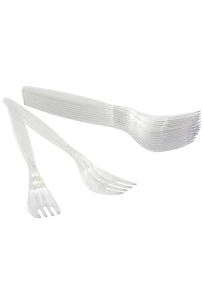 MATMEL Roll-up Plastik Lüks Çatal 10'Lu 3 ADET ürün görseli 1