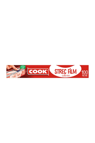Cookc 2 ADET Cook Streç Film 100 Metre Kesme Bıçaklı - Resim 2