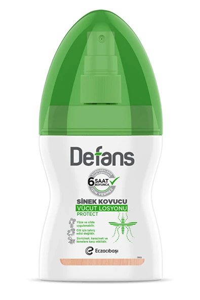 Detan 2 ADET Defans Protect Sinek Kovucu Vücut Losyonu 100 ml ürün görseli 1