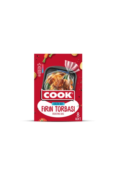 Cookc Cook Fırın Torbası 8'li 2 ADET ürün görseli 1