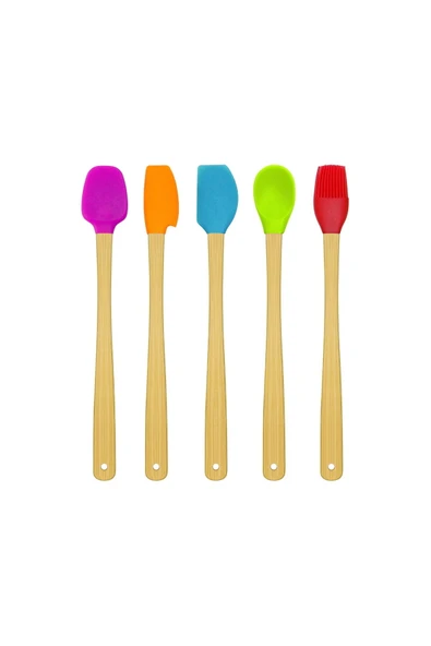 KUT FLY İndigo 5'li Spatula Seti - 25 cm ürün görseli 1