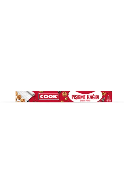 Cookc 2 ADET Cook Yağlı Pişirme Kağıdı 8 Metre 37 cm - Resim 2
