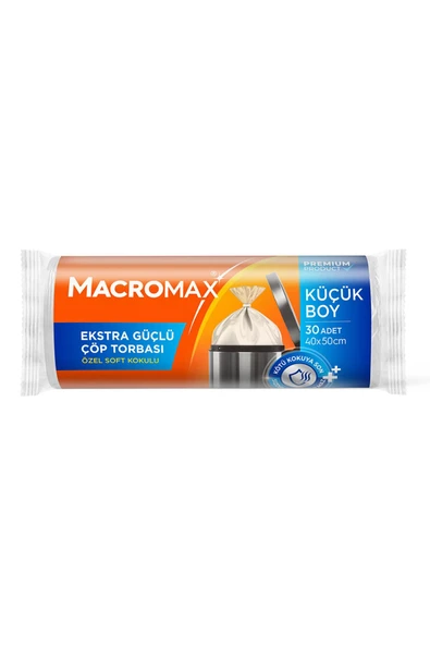 KUT FLY Macromax Extra Güçlü Çöp Torbası Küçük Boy 30'lu 2 ADET ürün görseli 1