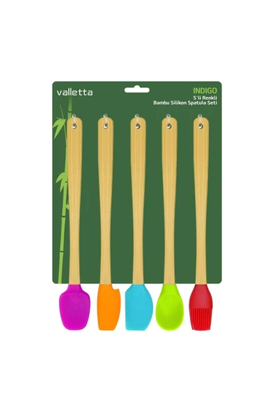 KUT FLY İndigo 5'li Spatula Seti - 25 cm - Resim 3