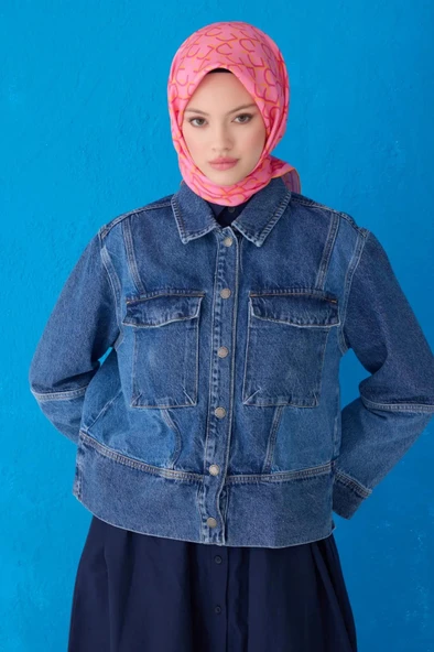 Belli Saf İpek Eşarp 4102D-39 Şura ürün görseli 1