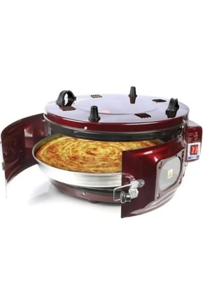 Uğur Fırın Yuvarlak Tek Tepsili Emaye Davul Fırın (termostatsız)Küçük boy 45 Cm - Resim 3
