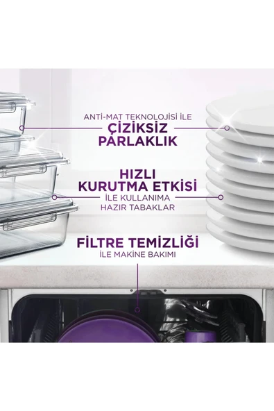 FAİRYTALE Fairy Mucize Bulaşık Makinesi Deterjanı Kapsülü/tableti 3*30'lu 90 Yıkama - Resim 5