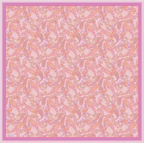 Belli Saf İpek Eşarp 4101D-80 Şura - Resim 2