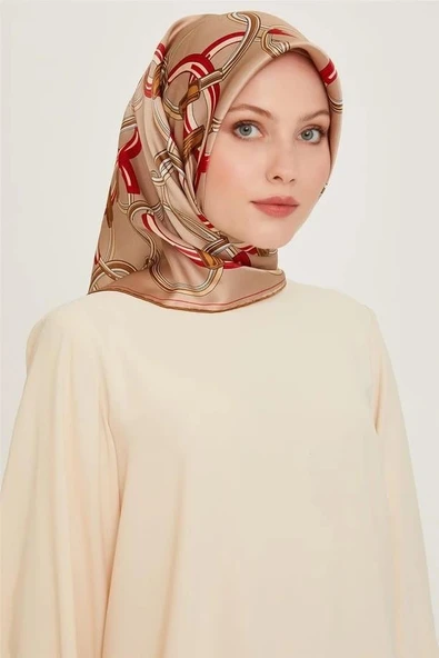 Armine Sura Saf İpek Eşarp 9203D05 ürün görseli 1