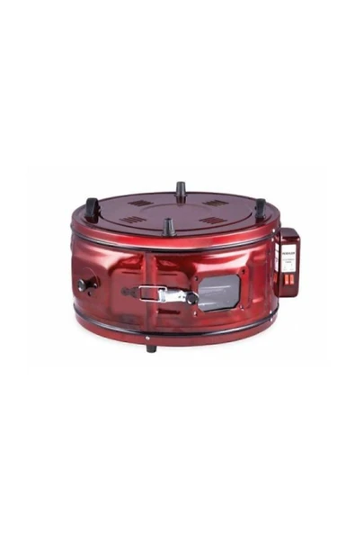 Uğur Katmer Davul Fırın Tek Tepsili Bordo Termostatlı Küçük Boy 45 cm ürün görseli 1