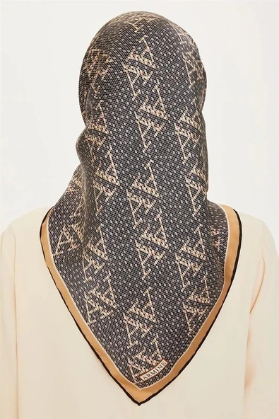 Armine Sura Saf İpek Eşarp 9228D06 - Resim 3
